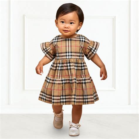 vetement burberry bebe|burberry newborn girl dresses.